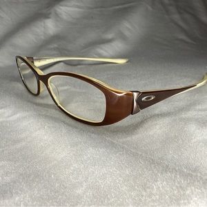 Oakley Womens Eyglasses Frames Full Rim Cappuccino